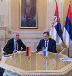 9 May 2022 The National Assembly Speaker in meeting with the German Ambassador to Serbia